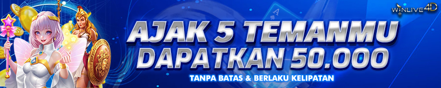 BONUS AJAK TEMAN WINLIVE4D